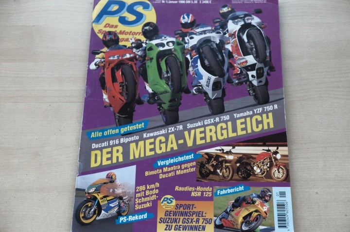 PS Sport Motorrad 01/1996
